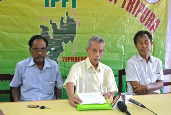 IPFT denies threatening to ADC voters by its supporters; IPFT President N C Debbarma accused CPI-M for its attack on IPFT in wake of poll, blames Election Commissioner